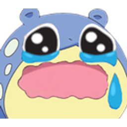 Crying Hippo Bigtears emoji