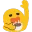 Blob Good Morning emoji