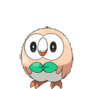Rowlet Rollin emoji