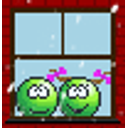 Window Snowing emoji