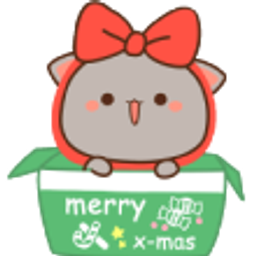 Catxmasbow emoji