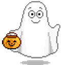 Ghost Trick Or Treat emoji