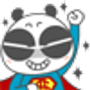 Super Panda emoji