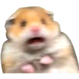 Scared Hamster emoji