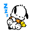 Pochaccosleep emoji