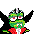 Vampire Frog emoji