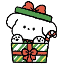 Pupsanta emoji