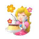 Peachcake emoji