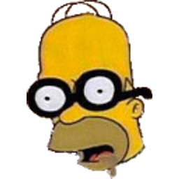 Homer Totally Not Asleep emoji
