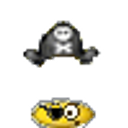 Pirate Bounce emoji