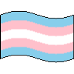 Prideflag Trans Wave emoji