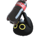Cat Shaking Soda emoji