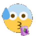 Nervous Sip emoji