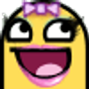 Worm Happy Female emoji