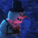 Evil Snowman emoji