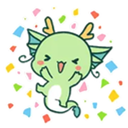 Dragon Party emoji