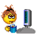 Computer Coffee emoji