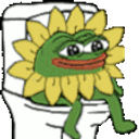 Flowerpepetoilet emoji