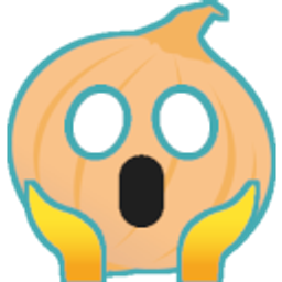 Onion Scream emoji