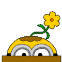 Minion Peek emoji