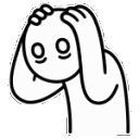 Smol Panic emoji