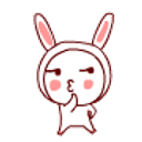Quiet Rabbit emoji