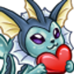 Vaporeon Love emoji