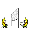Banana Volleyball emoji