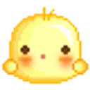 Chick Blink emoji