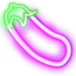 Eggplantlight emoji