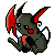 Goth Raichu emoji