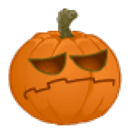 Jacko Lantern Unhappy emoji