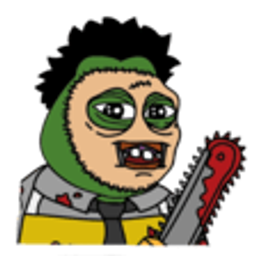 Pepeleatherface emoji