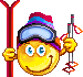 Skier emoji