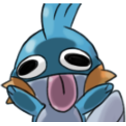 Mudkip Derp emoji