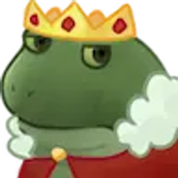Frogeking emoji