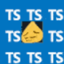 Sad Typescript emoji