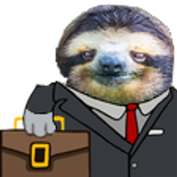 Business Sloth emoji