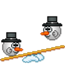 See Saw Snowmen emoji