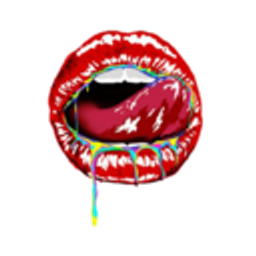 Paintdriplips E emoji