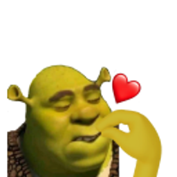 Shreks Kiss emoji