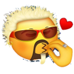 Guy Fieri Chef Kiss emoji
