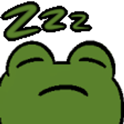 Zzz Frog emoji
