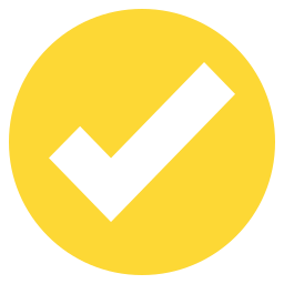 Eo Circle Yellow Checkmark emoji