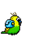 Bird Walking emoji