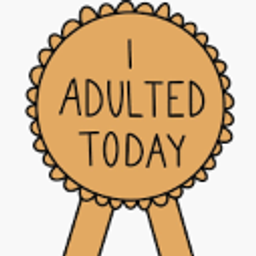 Adulting emoji