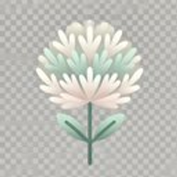 Soft Pastel Flower Bloom emoji
