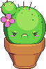 Potted Cactus emoji