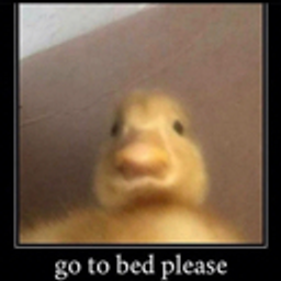 Duckbed emoji