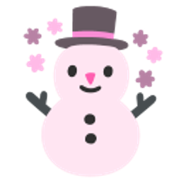 Snowgirl emoji